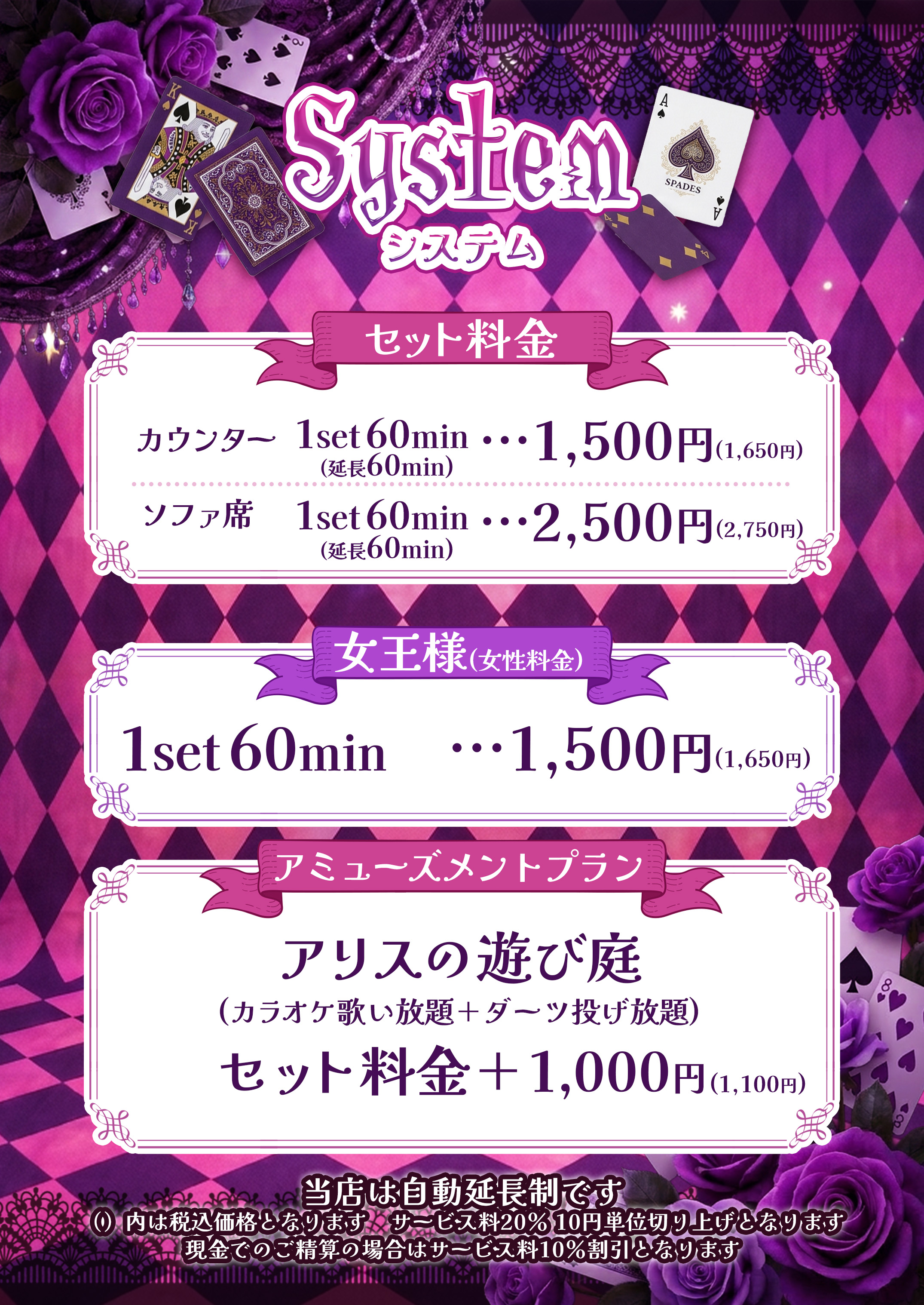 メニュー 3ページ目